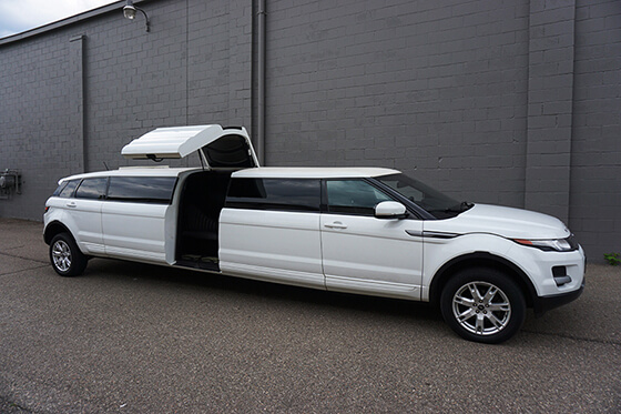 limo with flat screen tvs
